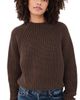 Free People Free People Low Tide Pullover Chocolate - 1