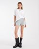 Free People Free People Luna railroad mini shorts in horizon stripe-Blue - 1