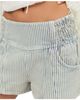 Free People Free People Luna Railroad Shorts - 5
