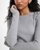 Free People Free People made you blush layering top in heather gray - 2