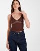Free People Free People Made You Blush lounge tank in brown - 1