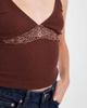 Free People Free People Made You Blush lounge tank in brown - 4