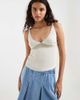 Free People Free People made you blush lounge tank in oat cream-Neutral - 1