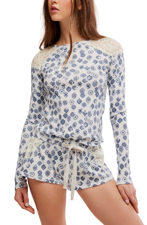Free People Free People Made You Blush Thermal Layering Top