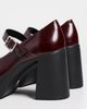 Free People Free People Marais Chunky Mary Janes Espresso Leather - 4