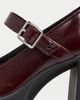 Free People Free People Marais Chunky Mary Janes Espresso Leather - 6