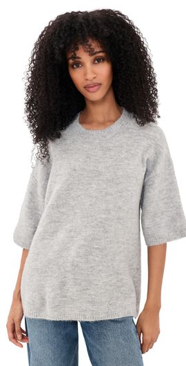 Free People Free People Margot Sweater Tee Grey Heather