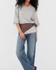 Free People Free People Margot Sweater Tee Grey Heather - 5