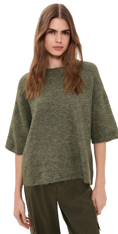 Free People Free People Margot Sweater Tee Kalamata Melange