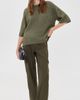 Free People Free People Margot Sweater Tee Kalamata Melange - 5