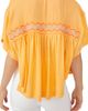 Free People Free People Market Embroidered V-Neck Top - 2
