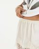 Free People Free People meet in the middle half skirt in tofu-White - 3