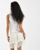 Free People Free People meet in the middle half skirt in tofu-White - 4