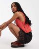 Free People Free People meet in the middle mini skirt in black - 1