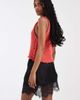 Free People Free People meet in the middle mini skirt in black - 4