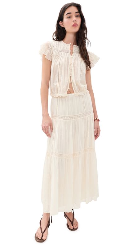 Free People Free People Mirella Set Ivory