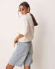 Free People Free People montana relaxed jorts in haven blue - 3