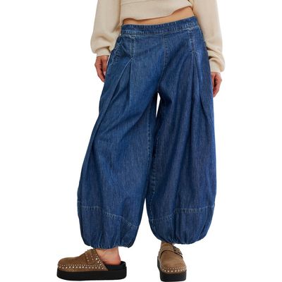 Free People Free People Moonflower Balloon Jeans