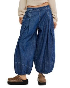 Free People Free People Moonflower Cotton Balloon Leg Jeans