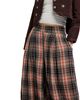 Free People Free People Moonflower Plaid Cotton Ballon Leg Pants - 5