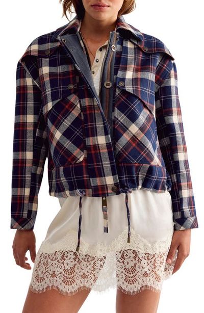 Free People Free People Morant Bay Plaid Jacket