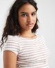 Free People Free People most wanted cardigan in mauve stripes-Multi - 2