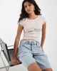 Free People Free People most wanted cardigan in mauve stripes-Multi - 3