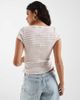 Free People Free People most wanted cardigan in mauve stripes-Multi - 4
