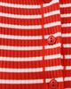 Free People Free People Most Wanted Striped Cardigan Red/White Stripe - 6