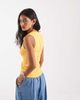Free People Free People Neria v-neck tank top in golden-Yellow - 4
