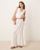 Free People Free People neria v-neck tank top in ivory-White - 3