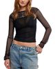 Free People Free People Night Mode Mesh Lace Layering Top - 1