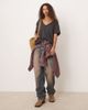 Free People Free People nina v-neck oversized T-shirt in black - 3