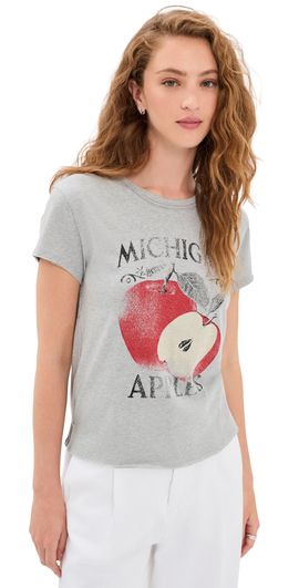 Free People Free People Nova Graphic Tee Apple Combo
