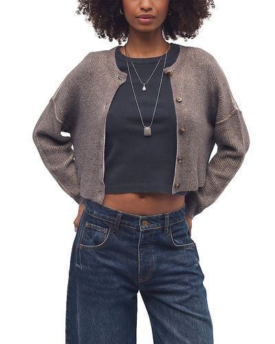 Free People Free People Ottilie Button Front Cardigan Sweater