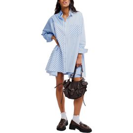 Free People Free People Oxford Club Minidress