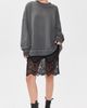 Free People Free People Palm Springs Pullover Washed Black - 5