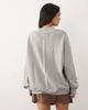 Free People Free People palm springs turtle pullover sweater in heather gray - 4