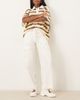 Free People Free People Park Ave pants in ivory-White - 1