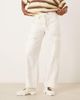 Free People Free People Park Ave pants in ivory-White - 4