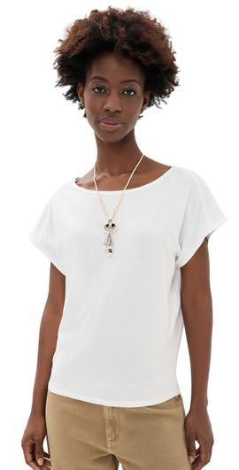 Free People Free People Peggy Tee Clean Ivory