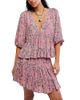 Free People Free People Perishing Printed Top & Skirt Set - 1