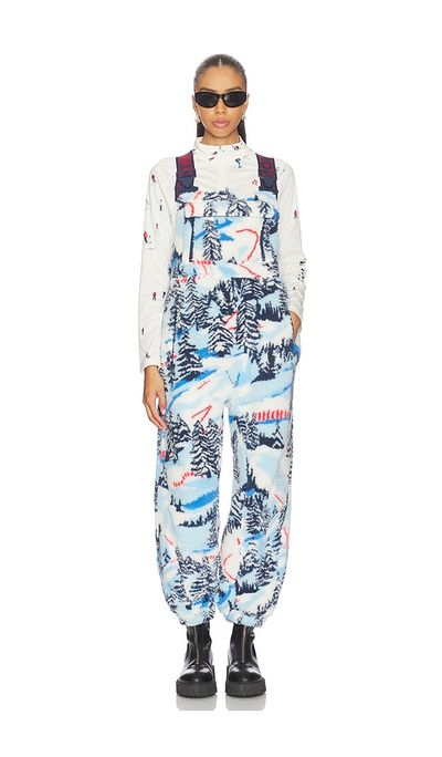 Free People Free People Printed Hit The Slopes Salopette Jumpsuit