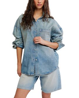 Free People Free People Rally Cocoon Cotton Top