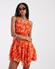 Free People Free People Raven printed mini dress in red combo - 2