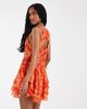 Free People Free People Raven printed mini dress in red combo - 4