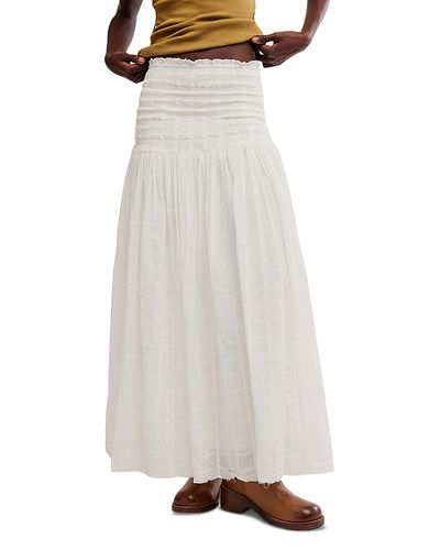 Free People Free People Raven Solid Maxi Skirt