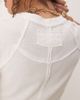 Free People Free People riley raglan sleeve t-shirt in ivory-White - 4