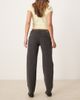 Free People Free People Risk Taker mid rise straight leg jeans in washed black - 4