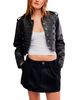 Free People Free People Riverfront Faux Leather Mini Skirt - 2